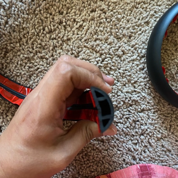 Approx 45 x 1.5 inches self adhesive rubber dam strip edge trim - Picture 2 of 3